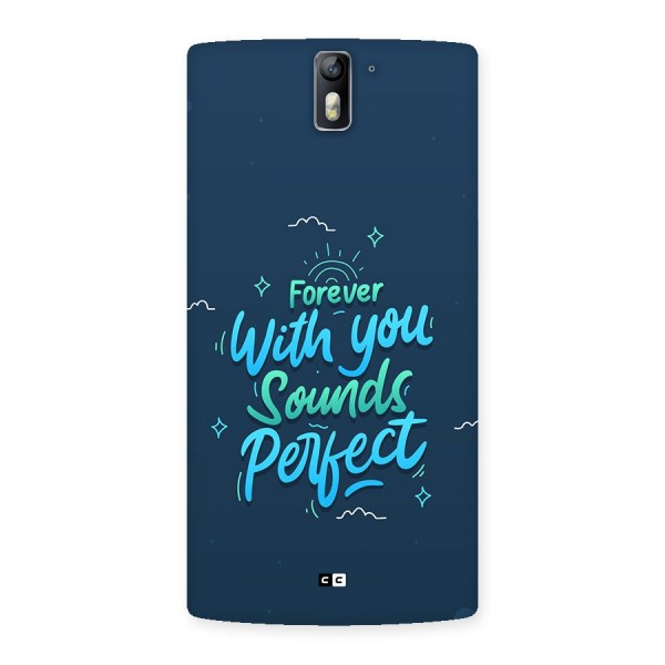 Sounds Perfect Back Case for OnePlus One