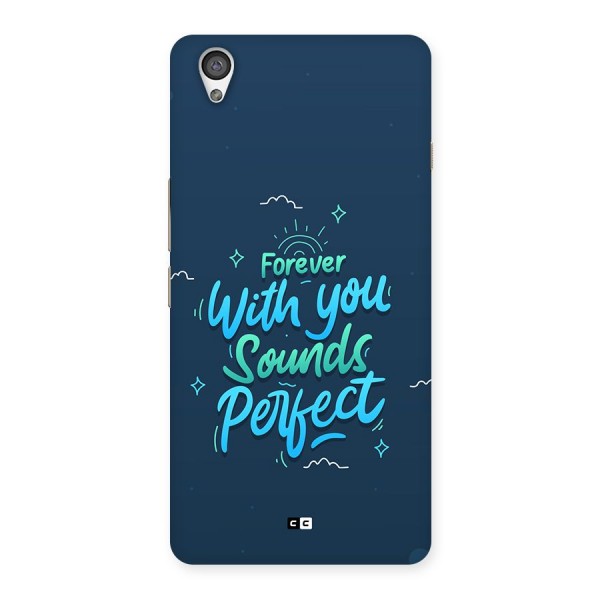 Sounds Perfect Back Case for OnePlus X