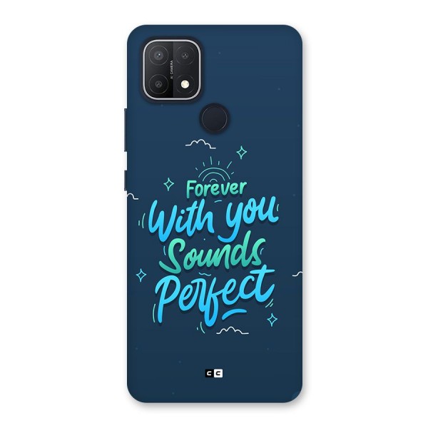 Sounds Perfect Back Case for Oppo A15
