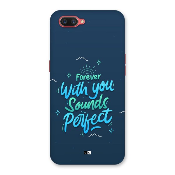 Sounds Perfect Back Case for Oppo A3s