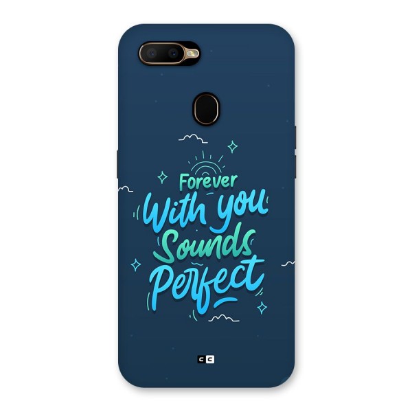 Sounds Perfect Back Case for Oppo A5s