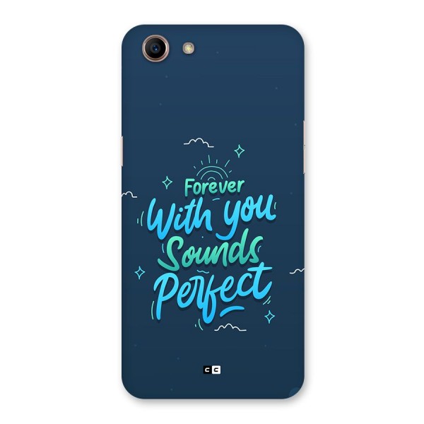 Sounds Perfect Back Case for Oppo A83 (2018)