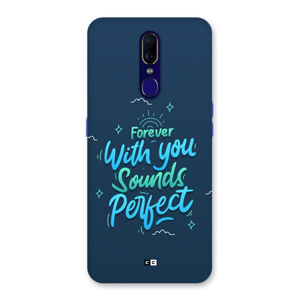Sounds Perfect Back Case for Oppo A9