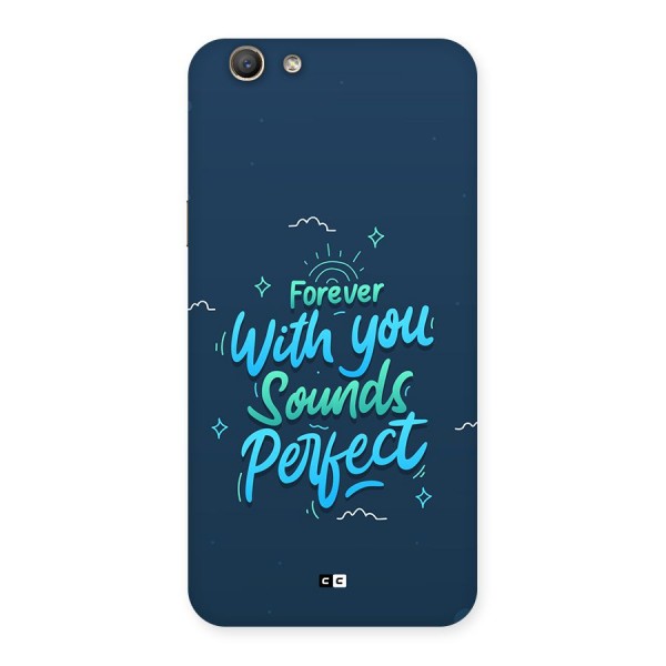 Sounds Perfect Back Case for Oppo F1s
