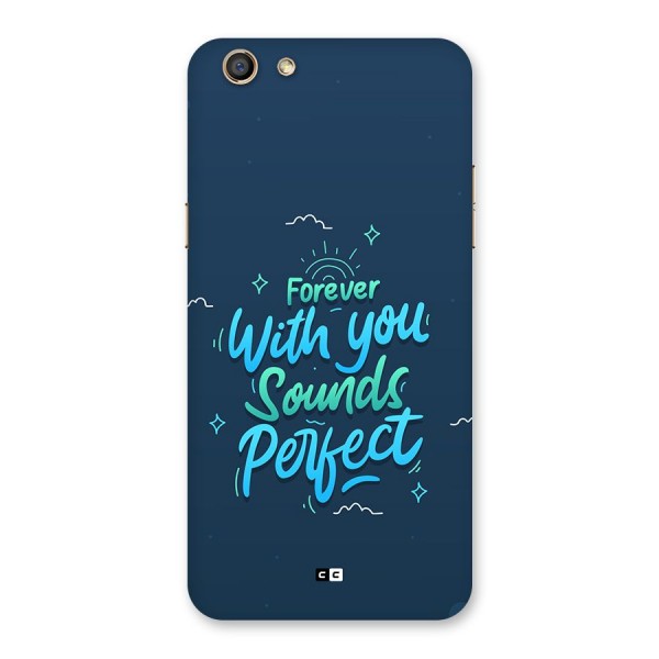 Sounds Perfect Back Case for Oppo F3