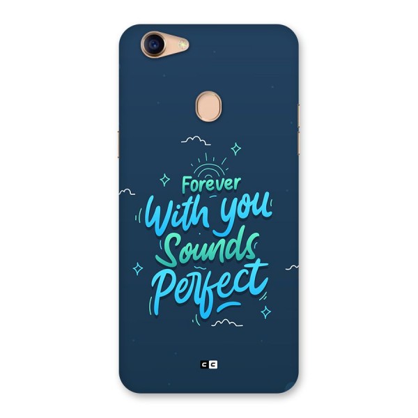 Sounds Perfect Back Case for Oppo F5