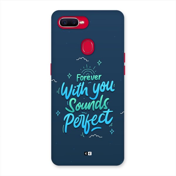 Sounds Perfect Back Case for Oppo F9 Pro