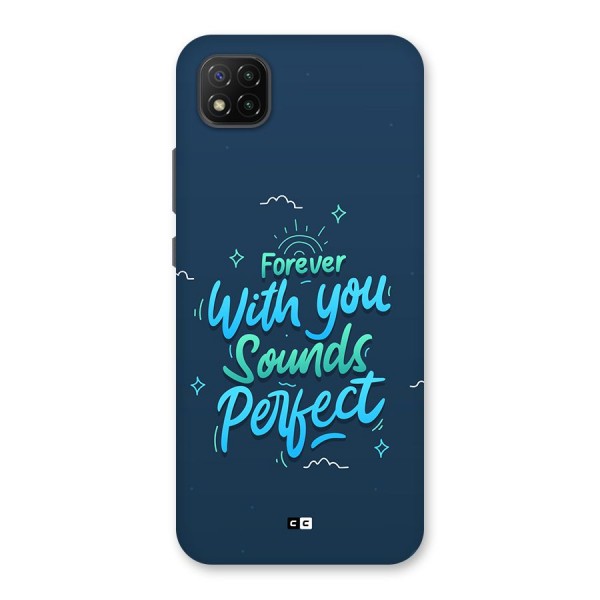 Sounds Perfect Back Case for Poco C3
