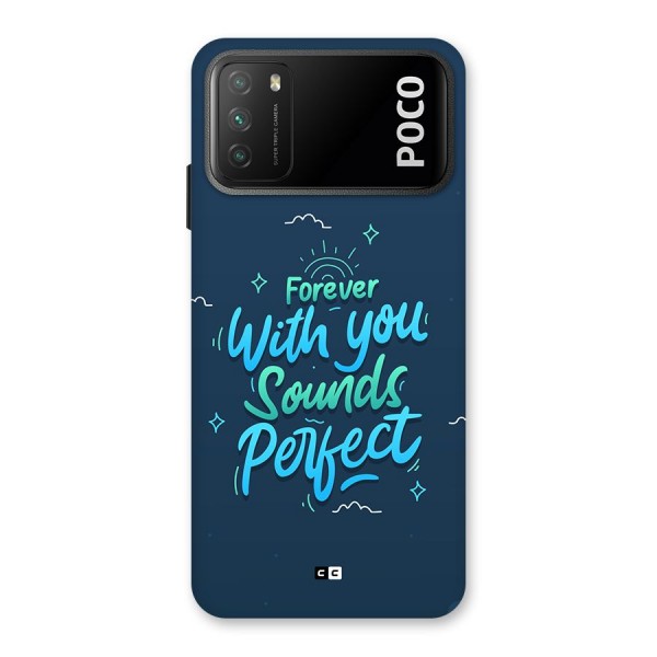 Sounds Perfect Back Case for Poco M3