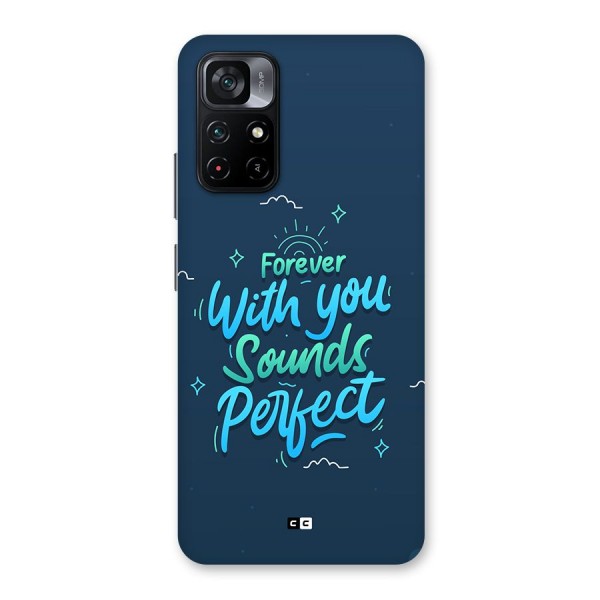 Sounds Perfect Back Case for Poco M4 Pro 5G