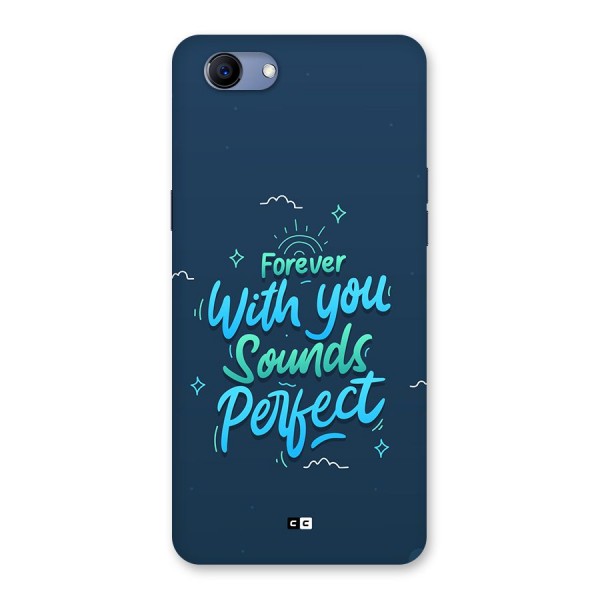 Sounds Perfect Back Case for Realme 1