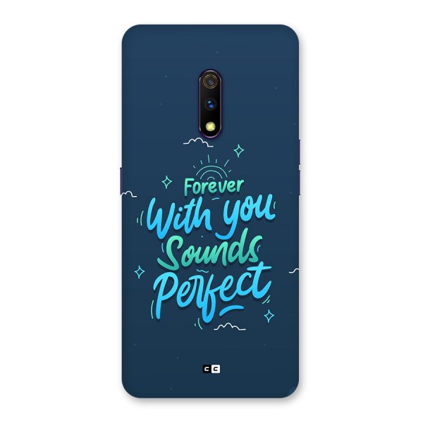 Sounds Perfect Back Case for Realme X