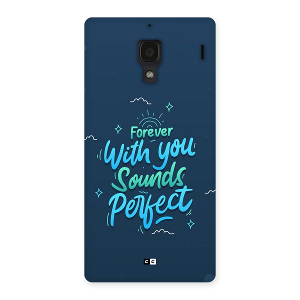 Sounds Perfect Back Case for Redmi 1s