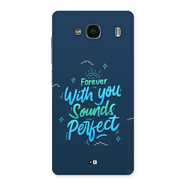 Sounds Perfect Back Case for Redmi 2