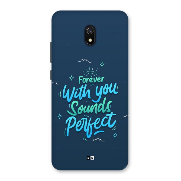 Sounds Perfect Back Case for Redmi 8A