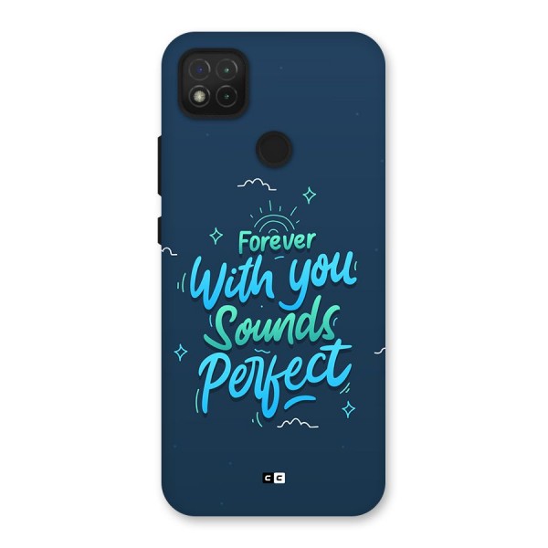 Sounds Perfect Back Case for Redmi 9 Activ