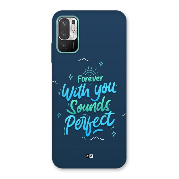 Sounds Perfect Back Case for Redmi Note 10T 5G