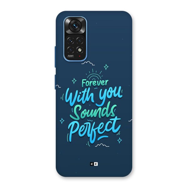 Sounds Perfect Back Case for Redmi Note 11S