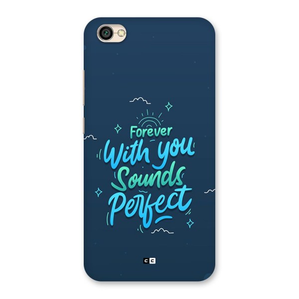 Sounds Perfect Back Case for Redmi Y1 Lite
