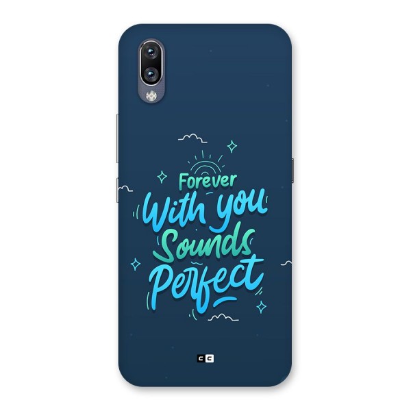 Sounds Perfect Back Case for Vivo NEX