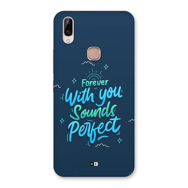 Sounds Perfect Back Case for Vivo Y83 Pro