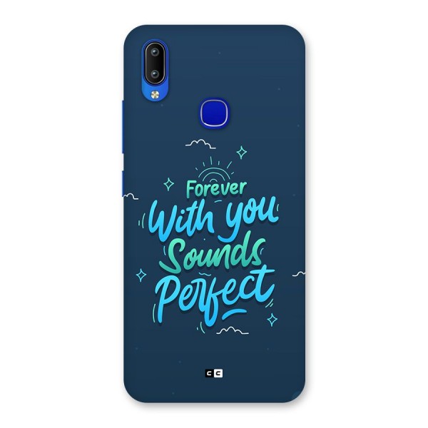 Sounds Perfect Back Case for Vivo Y91