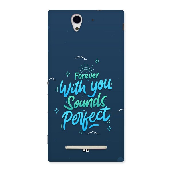 Sounds Perfect Back Case for Xperia C3