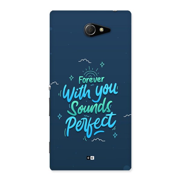 Sounds Perfect Back Case for Xperia M2