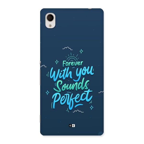 Sounds Perfect Back Case for Xperia M4