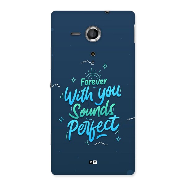 Sounds Perfect Back Case for Xperia Sp
