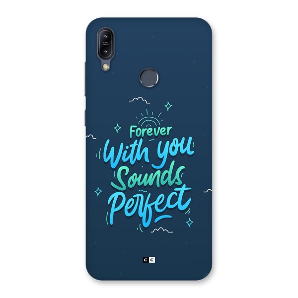 Sounds Perfect Back Case for Zenfone Max M2