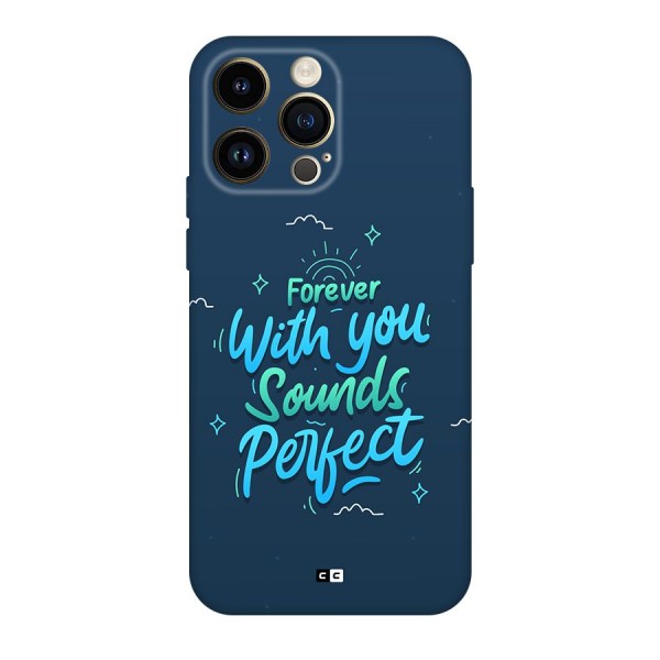 Sounds Perfect Back Case for iPhone 14 Pro Max