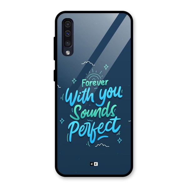 Sounds Perfect Glass Back Case for Galaxy A30s