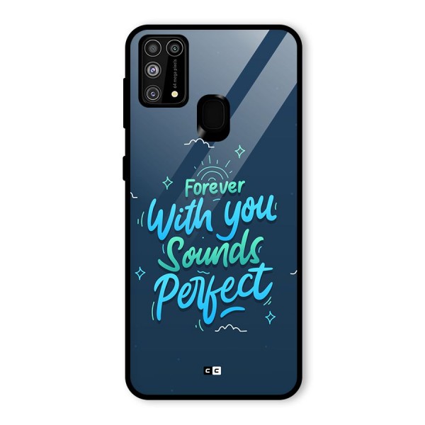 Sounds Perfect Glass Back Case for Galaxy F41