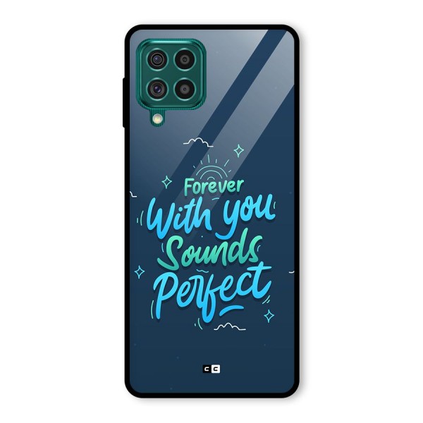 Sounds Perfect Glass Back Case for Galaxy F62