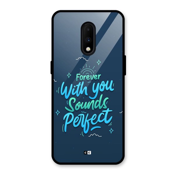 Sounds Perfect Glass Back Case for OnePlus 7