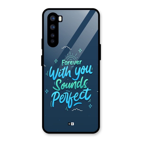 Sounds Perfect Glass Back Case for OnePlus Nord