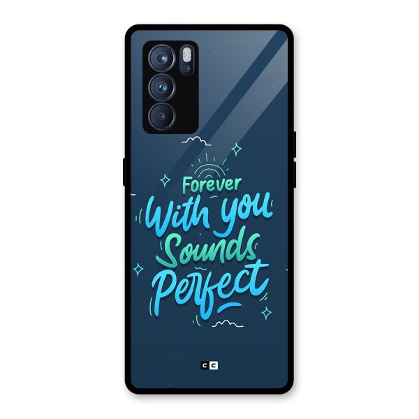 Sounds Perfect Glass Back Case for Oppo Reno6 Pro 5G