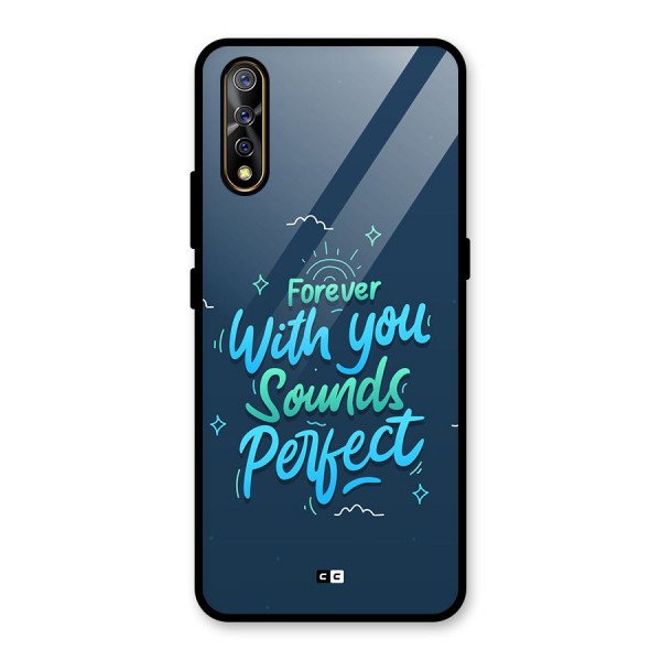 Sounds Perfect Glass Back Case for Vivo S1