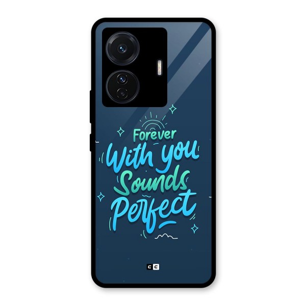 Sounds Perfect Glass Back Case for Vivo T1 Pro
