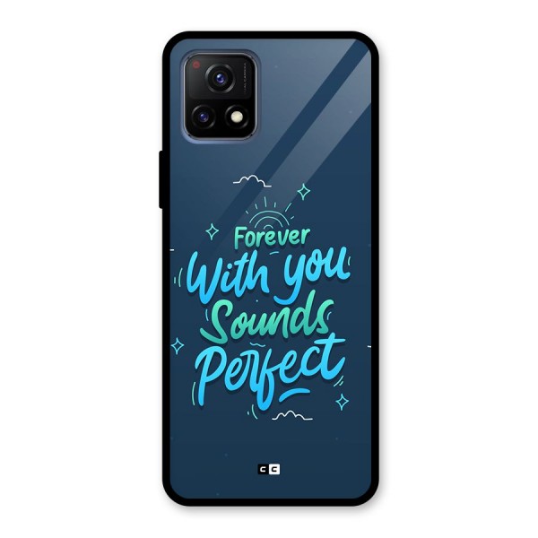 Sounds Perfect Glass Back Case for Vivo Y72 5G