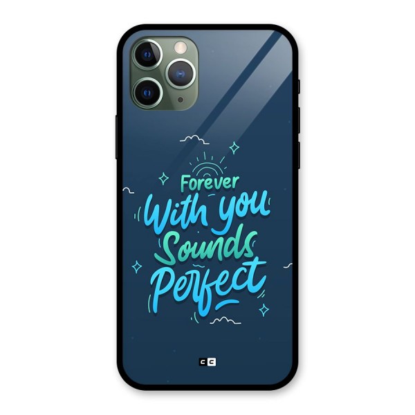 Sounds Perfect Glass Back Case for iPhone 11 Pro