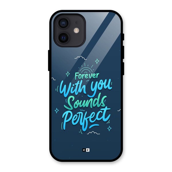 Sounds Perfect Glass Back Case for iPhone 12