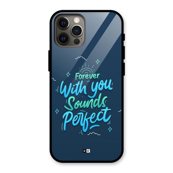 Sounds Perfect Glass Back Case for iPhone 12 Pro