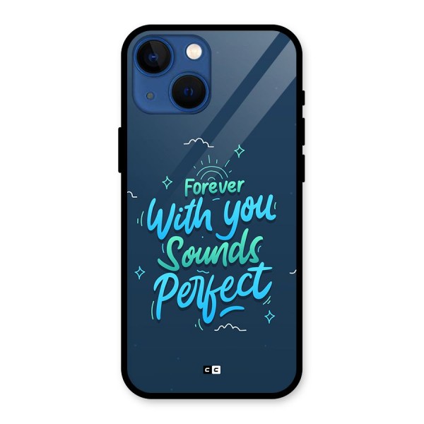 Sounds Perfect Glass Back Case for iPhone 13 Mini