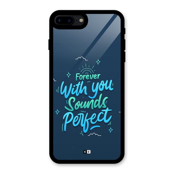 Sounds Perfect Glass Back Case for iPhone 8 Plus