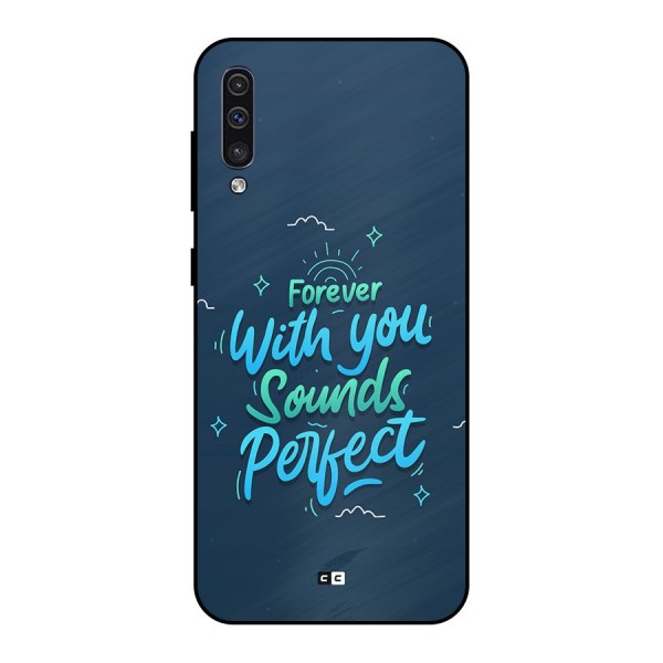 Sounds Perfect Metal Back Case for Galaxy A30s