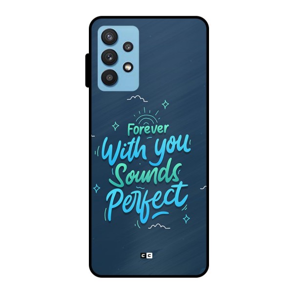 Sounds Perfect Metal Back Case for Galaxy M32 5G