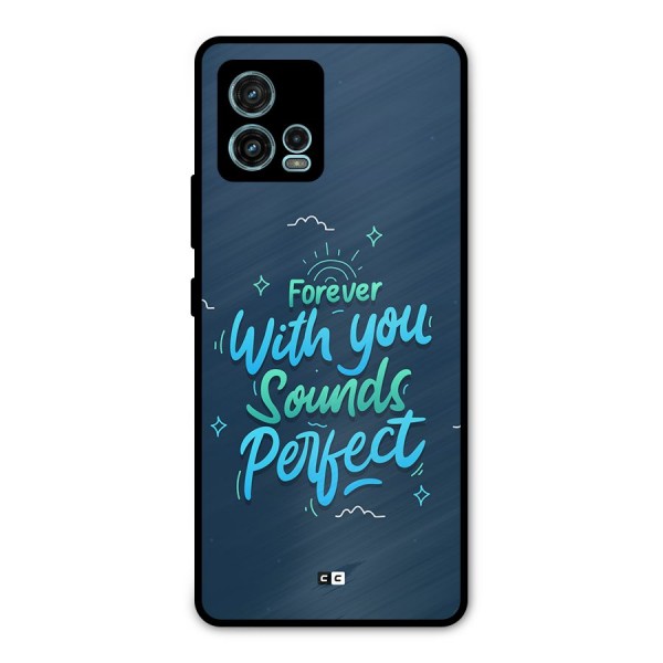 Sounds Perfect Metal Back Case for Moto G72