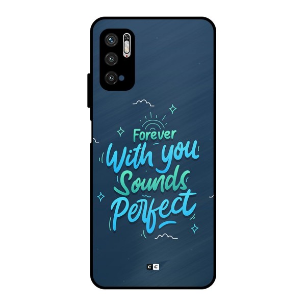 Sounds Perfect Metal Back Case for Poco M3 Pro 5G